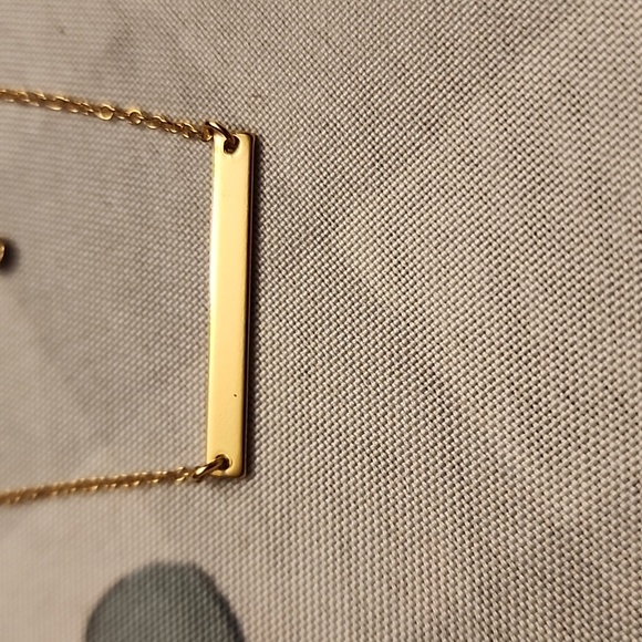 NWT Fosterie Double Chain Duo Necklace Gift Trendy - Picture 3 of 7